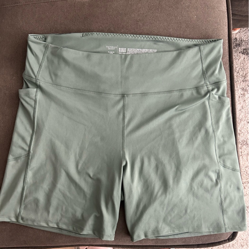 Victoria's Secret Sage Green Biker Shorts